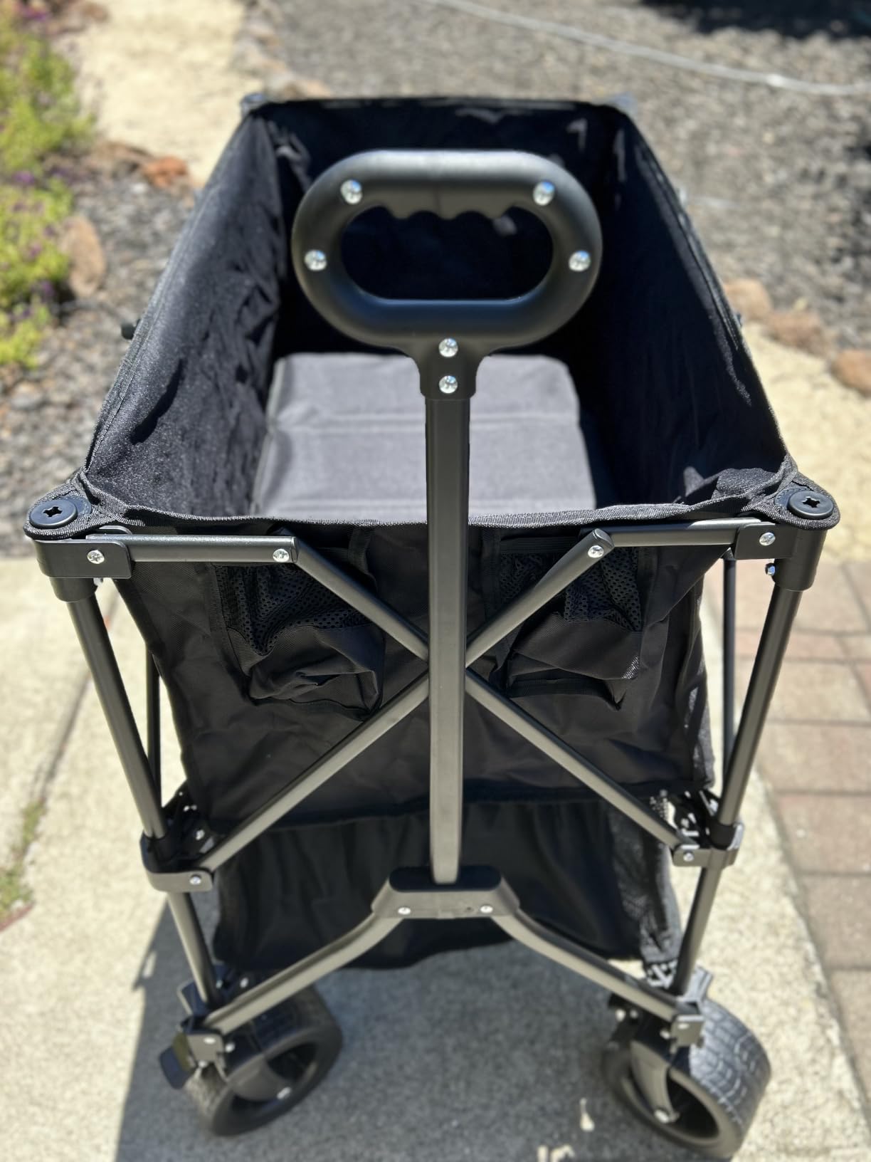 Double Decker Wagon 600lb Capacity & 400L Collapsible Sports Wagon | Big Wheels, 54