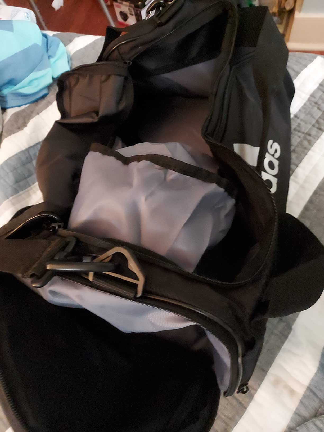 adidas Unisex Team Issue Sports Duffel Bag for Men and Women customer photo 2