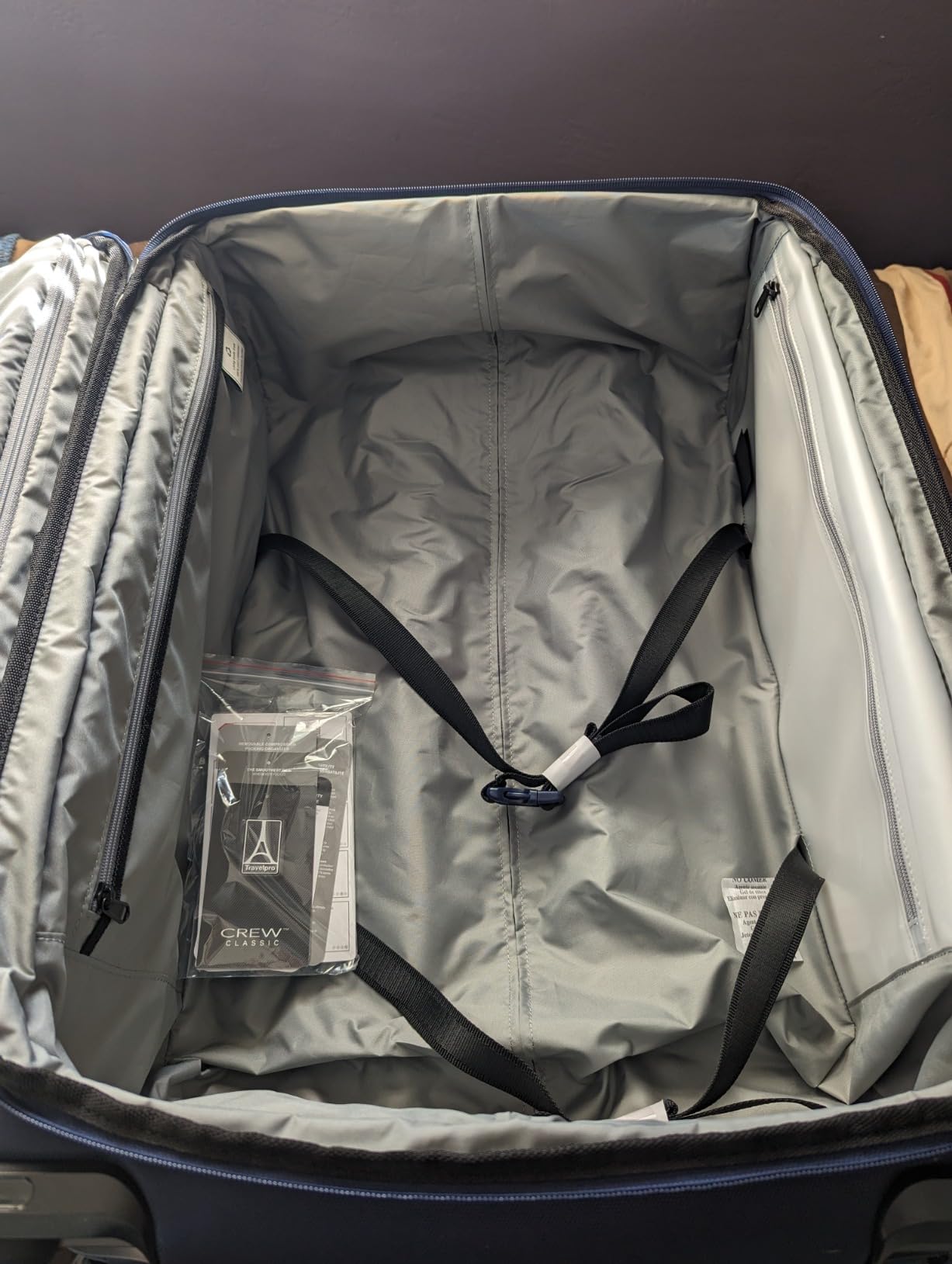 Travelpro Crew Classic Softside Carry-On Luggage, Grey, 21-Inch customer photo 1