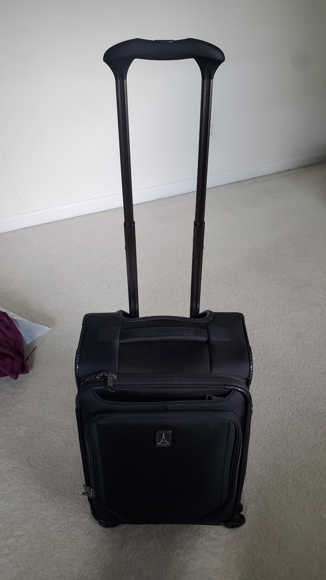 Travelpro Crew Classic Softside Carry-On Luggage, Grey, 21-Inch customer photo 2