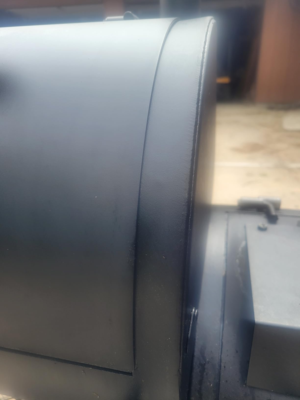 Oklahoma Joe's Highland Offset Reverse Flow Offset Charcoal Smoker and Grill With 1093 sq. in. Cooking Area in Black customer photo 2