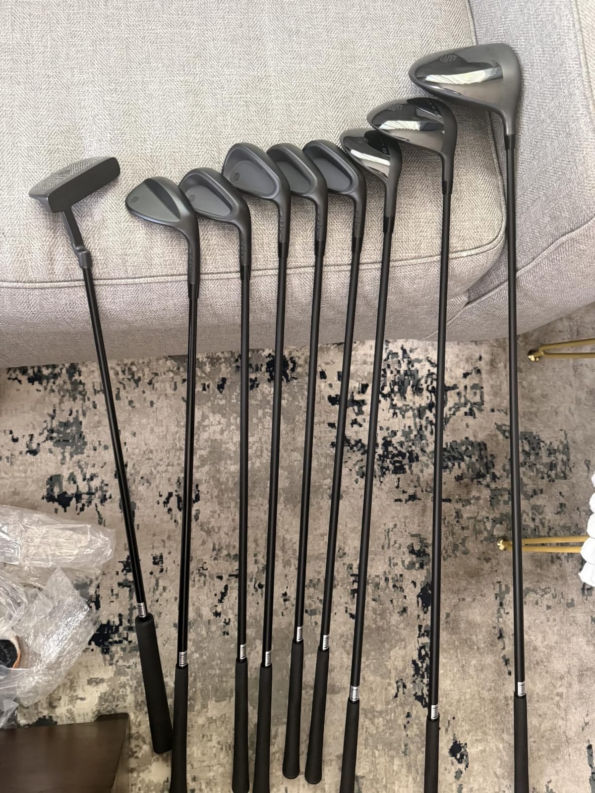 Stix Golf Club Set for Men & Women - Mens Golf Clubs Full Set Right Handed, 9 Piece, Graphite Shafts, Regular Flex - Driver, Wood, Hybrid, Irons, Wedge & Putter Forgiving, Lightweight Design customer photo 1