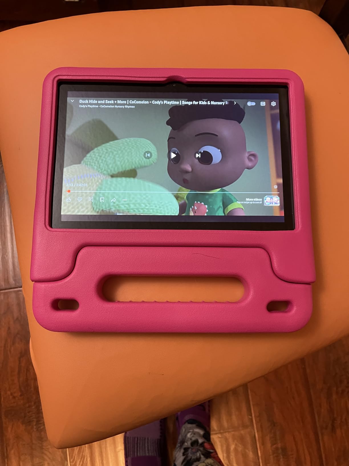 COLORROOM 2026 Upgraded Android 15 Tablet, 10inch Kids Tablet, Octa-core CPU, 10GB+64GB+1TB Expand Tablets for Kids with Kids Space, Parental Control, 6000mAh Big Battery, Touchscreen Tableta, Pink customer photo 2