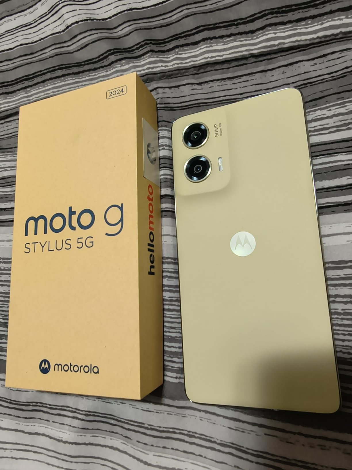 Motorola Moto G Stylus 5G | 2024 | Unlocked | Made for US 8/256GB | 50MP Camera | Caramel Latte customer photo 1