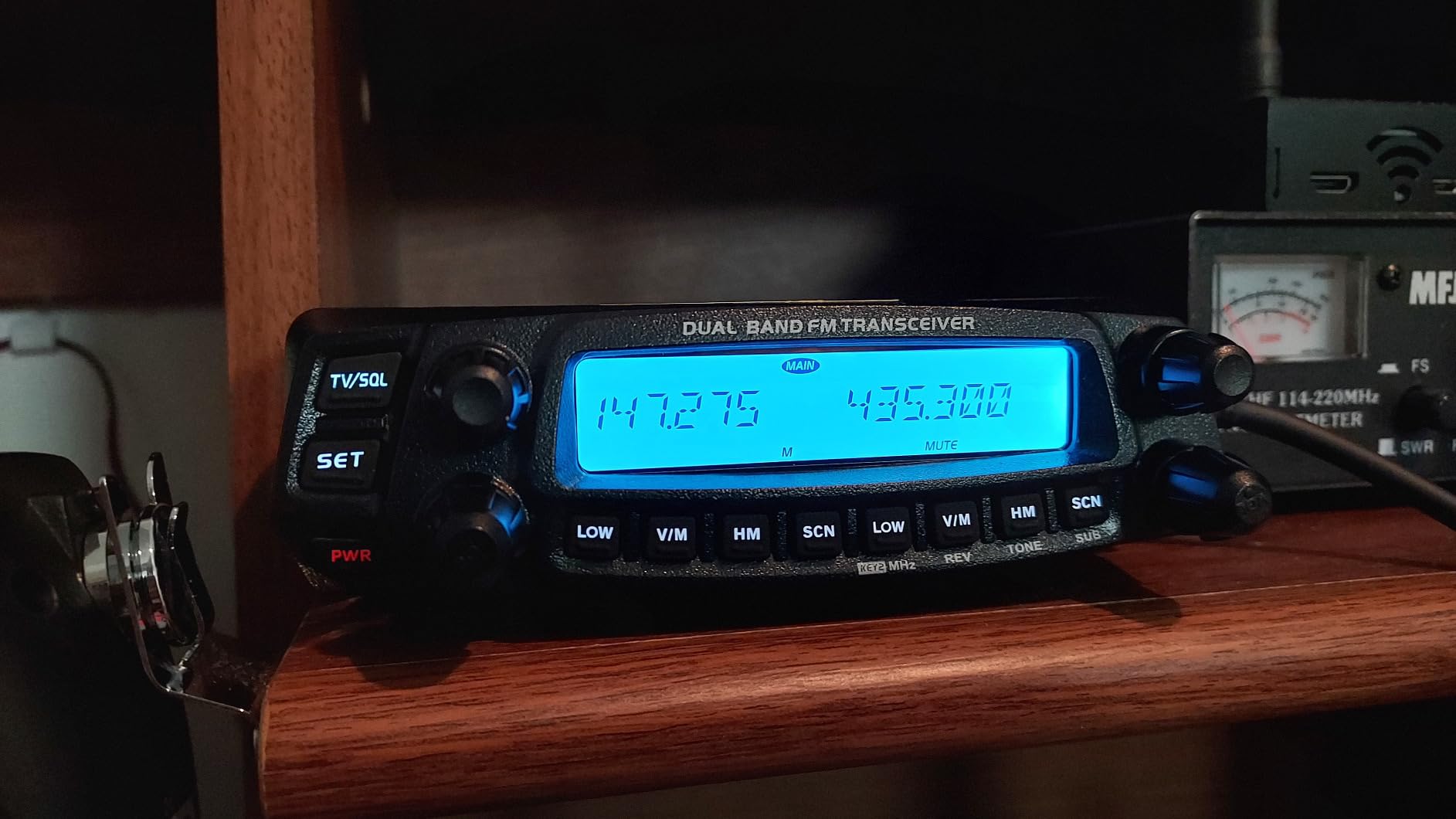 Radioddity DB50 Dual Band Mobile Radio Transceiver, UHF VHF 50W High Power Amateur Ham Radio, Multi-Band Receiver with Detachable Front Panel, Programming Cable, CTCSS/DCS, Chirp Programmable customer photo 1