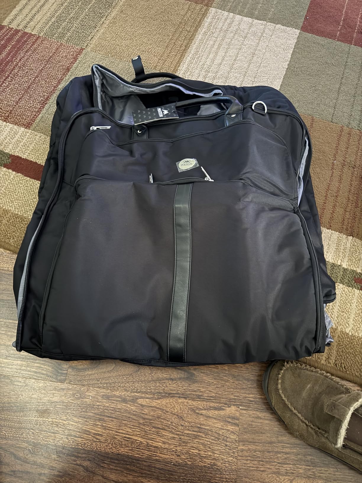 MATEIN Mens Garment Bags for Travel, Large Travel Suit Bag Up to 7 Suits customer photo 1