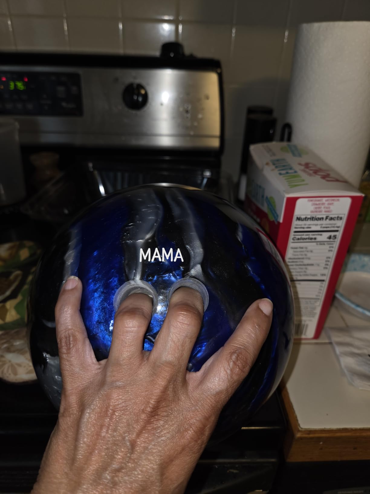 ELITE Star Polyester Bowling Ball - Customizable with Basic Drilling & Engraving Options - Great for Spare Shooting, League, Straight Bowlers - Beginner Entry Level customer photo 1
