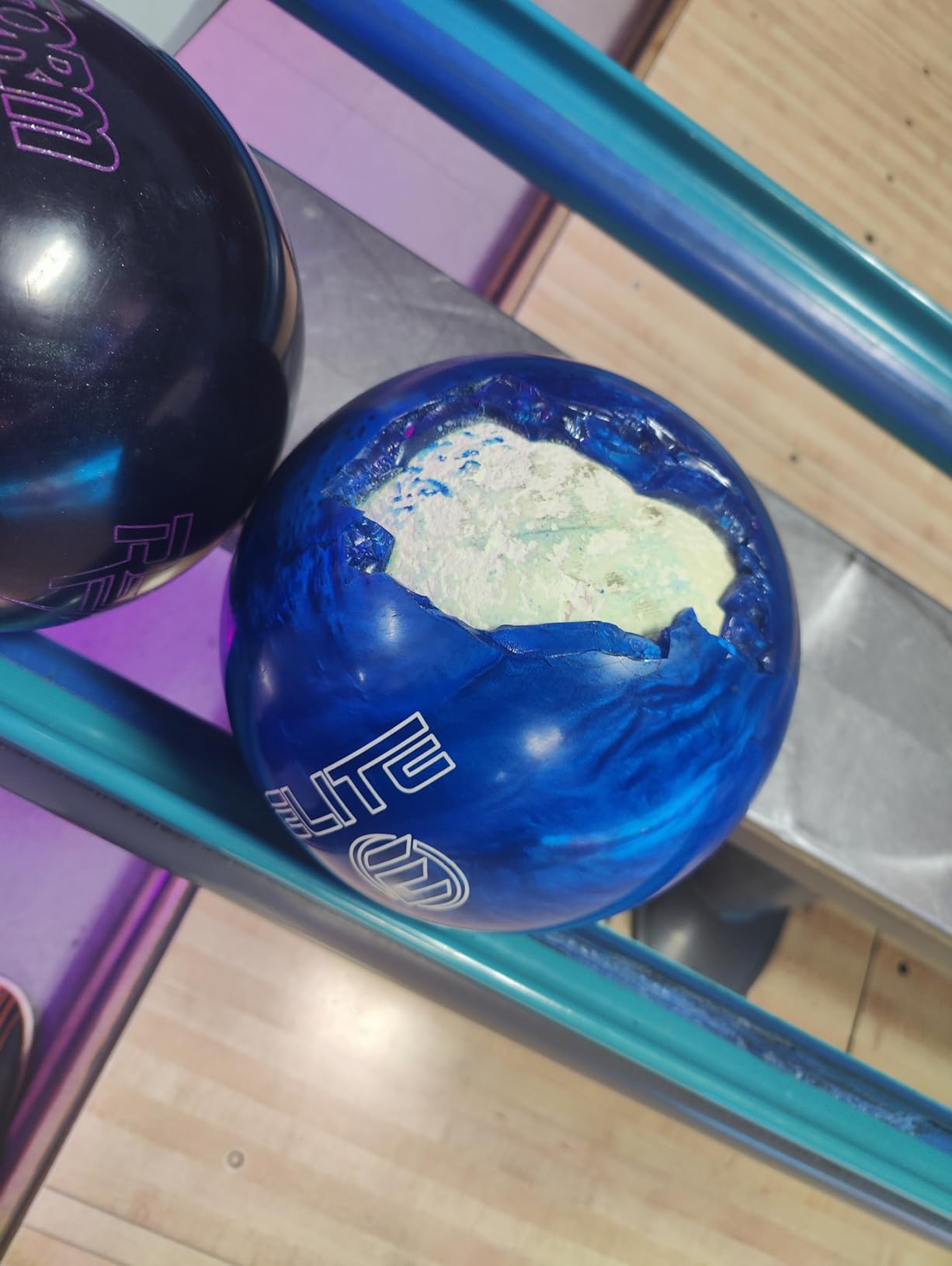 ELITE Star Polyester Bowling Ball - Customizable with Basic Drilling & Engraving Options - Great for Spare Shooting, League, Straight Bowlers - Beginner Entry Level customer photo 1