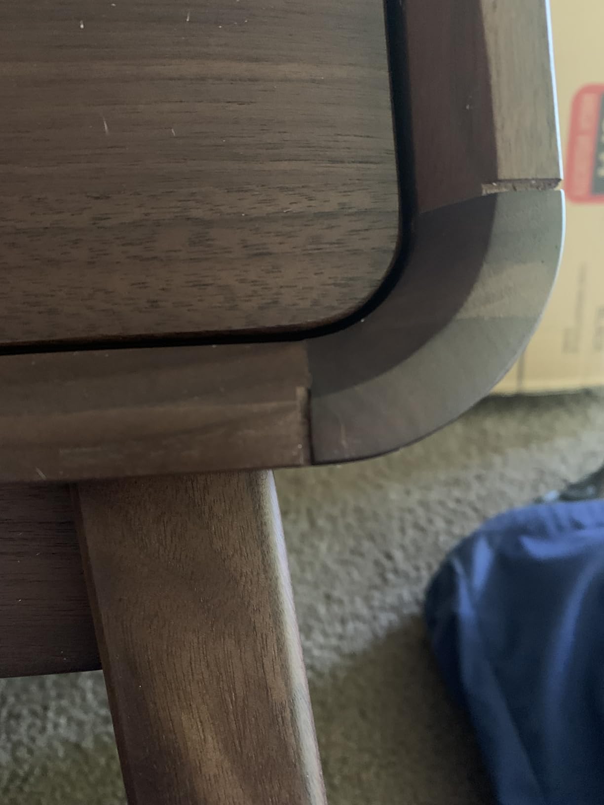 100% Solid Oak Wood Nightstand, Natural Wood Nightstand with Drawer Open Shelf, Mid Century Modern Night Stand for Bedroom customer photo 2
