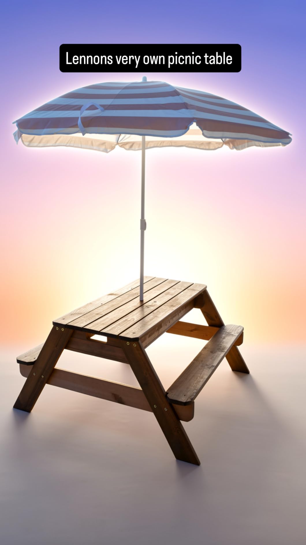 Best Choice Products Kids Picnic Table with Umbrella, 3-in-1 Sand & Water Table, Seats 4 customer photo 2