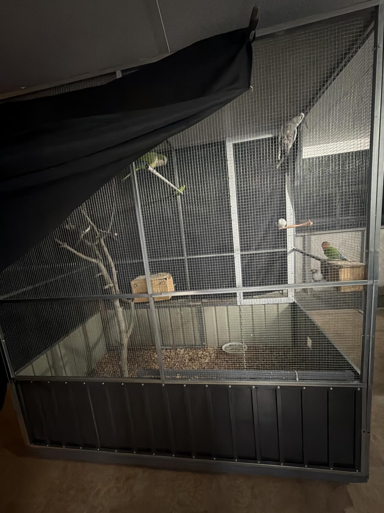 vidaXL Aviary Bird Cage - 82.9