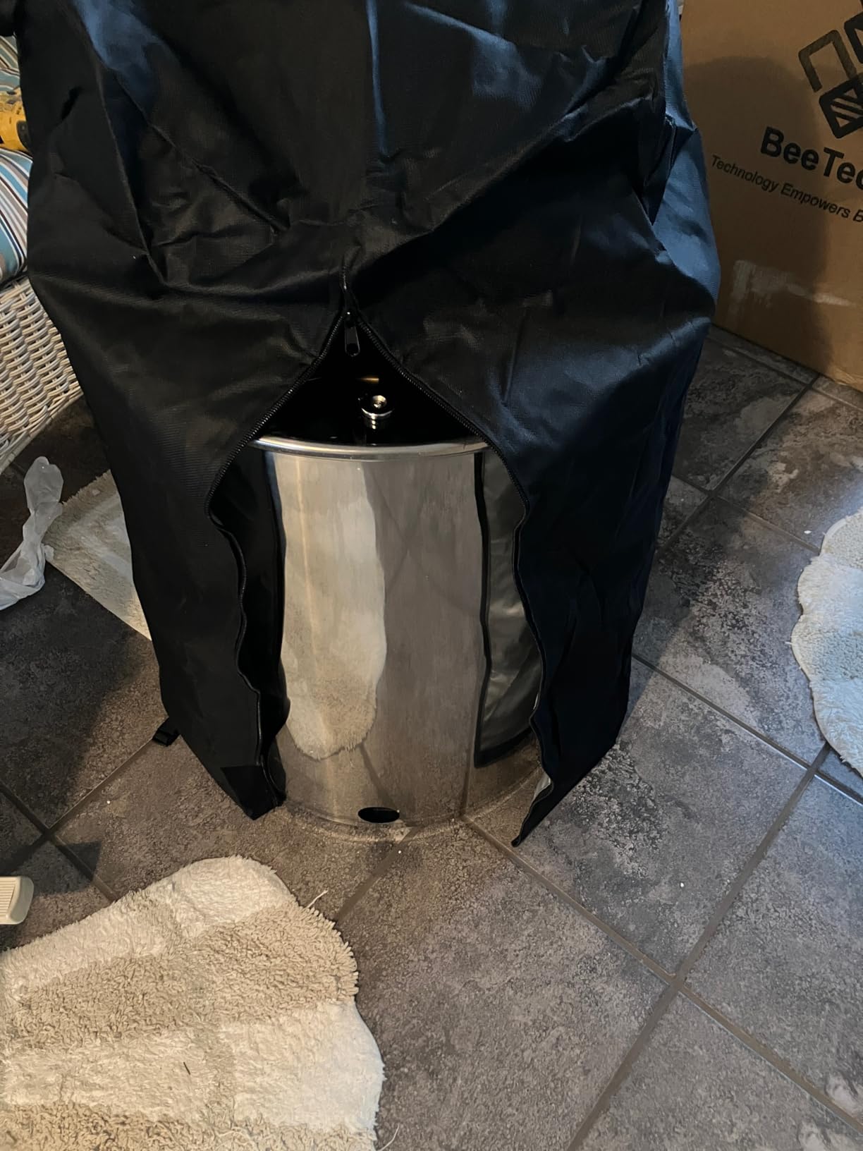 Newest 4/12 Frames Electric Honey Extractor Equipment with Protective Cover, 2nd Gen Intelligent Control Device Designed for Business and Farms customer photo 2