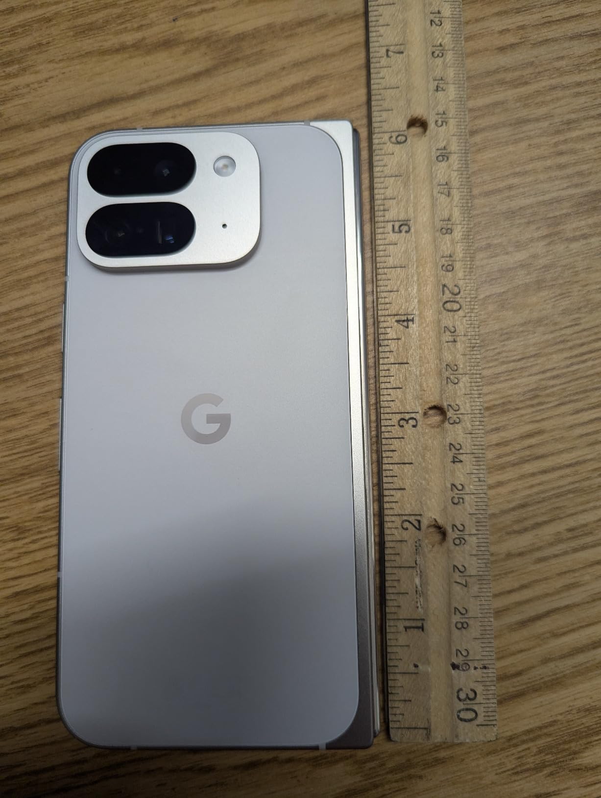 Google Pixel 9 Pro Fold - Unlocked Android Smartphone with Gemini, Triple Rear Camera, Foldable Display, Hands-Free Video, Obsidian, 256 GB customer photo 2