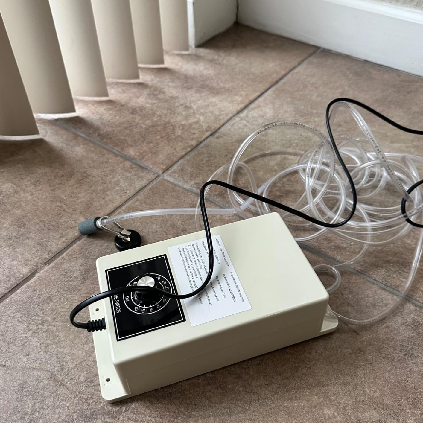 2000mg/H Ozone Generator with Timer, Ozone Generator Water Keep Cold Plunge Clean, Cold Plunge Filter, Ozone Bubbler for Produce, Ozone Generator for Cold Plunge, Ice Bath, Hot Tub,Spa customer photo 1