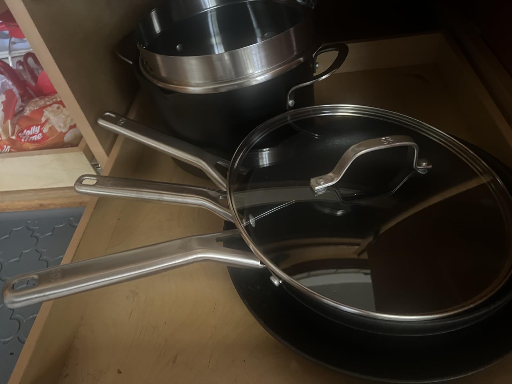 Calphalon Hard-Anodized Nonstick 10-Piece Cookware Set customer photo 1