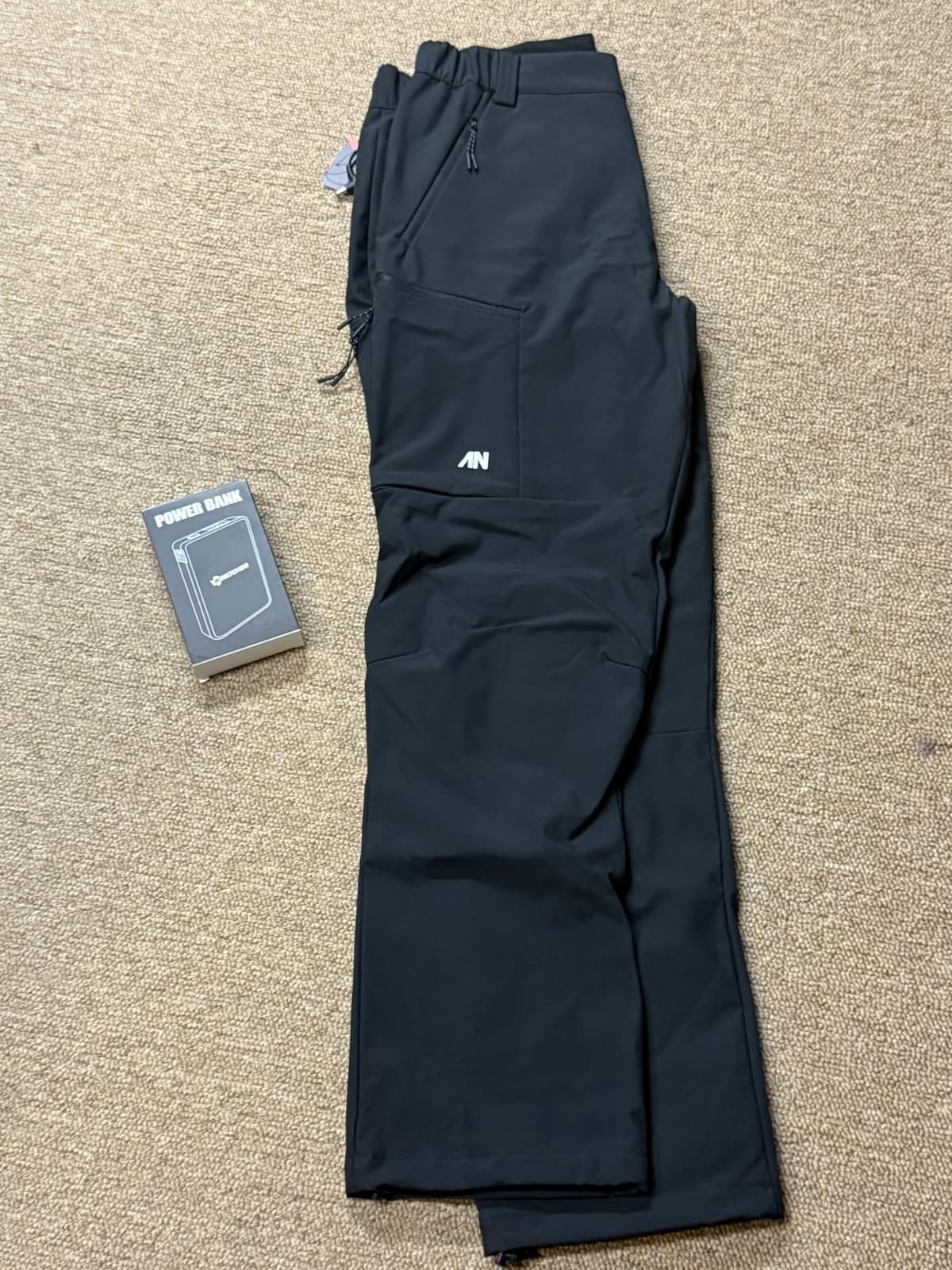 ANTARCTICA GEAR Heated Pants for Men, with 12V Battery, 5-Zone Heating Softshell Outdoor Trousers Hiking Pants customer photo 1