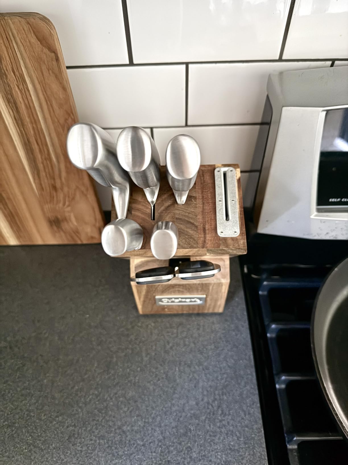 Cuisinart 7 Pc Stainless Steel Essentials Cutlery Block Set with Built in Sharpener customer photo 2