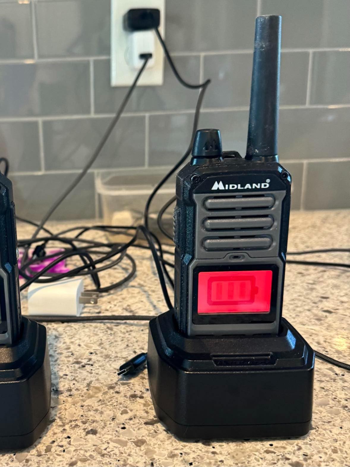 Midland GXT67 PRO 5W GMRS Two-Way Radio - Long Range Walkie Talkie, 1 Pack | For Camping Hunting and Work, IP67 Waterproof, 99 Channels, Repeater Capable, 4 Day Battery customer photo 1