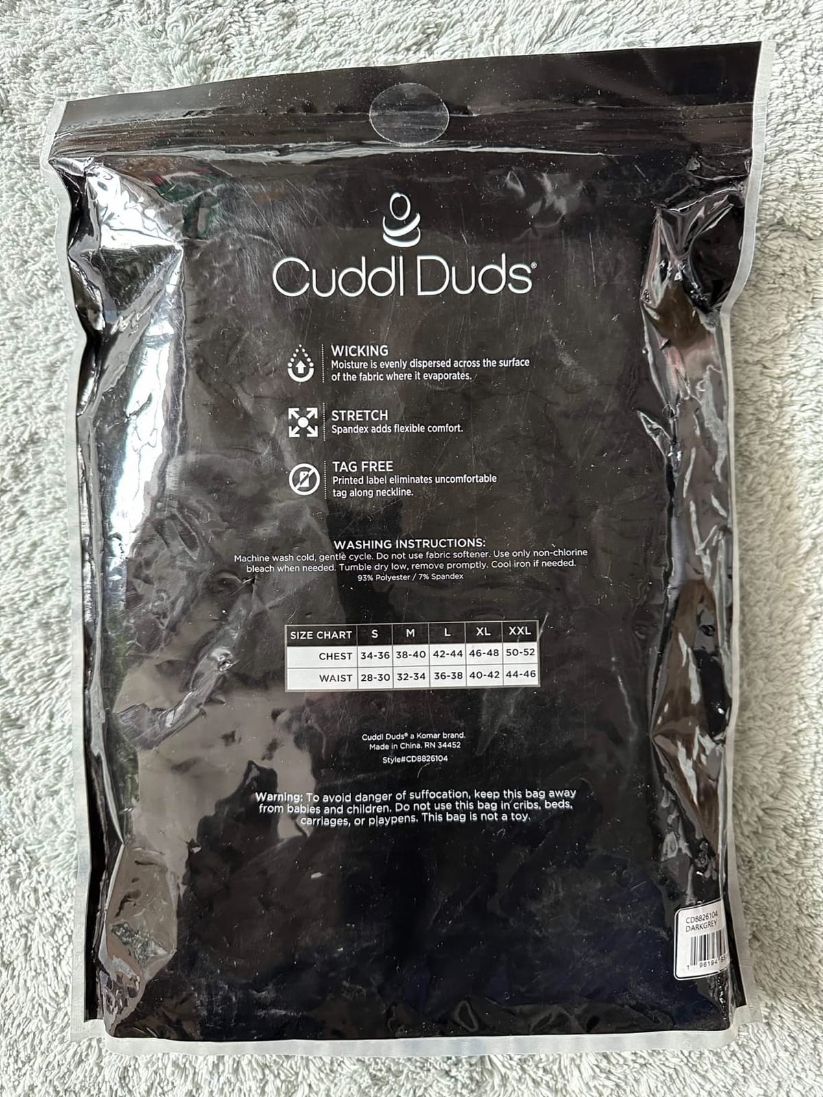 Cuddl Duds Heavyweight 2 Piece Sets Base Layer Thermal Underwear for Men | Winter Clothing, Fleece Lined Long Sleeve Top & Leggings, Soft Lounge Set for Cold Weather, Moisture Wicking Heat Retention customer photo 1