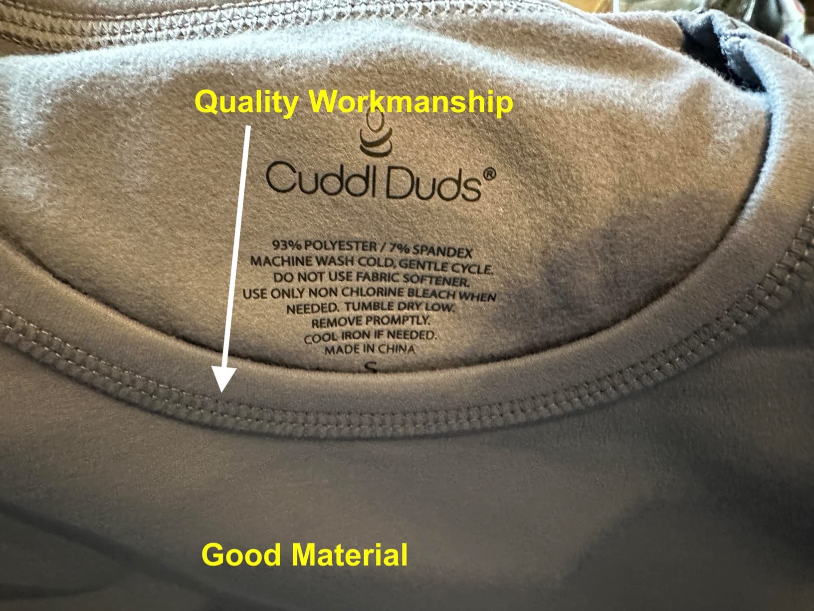 Cuddl Duds Heavyweight 2 Piece Sets Base Layer Thermal Underwear for Men | Winter Clothing, Fleece Lined Long Sleeve Top & Leggings, Soft Lounge Set for Cold Weather, Moisture Wicking Heat Retention customer photo 2