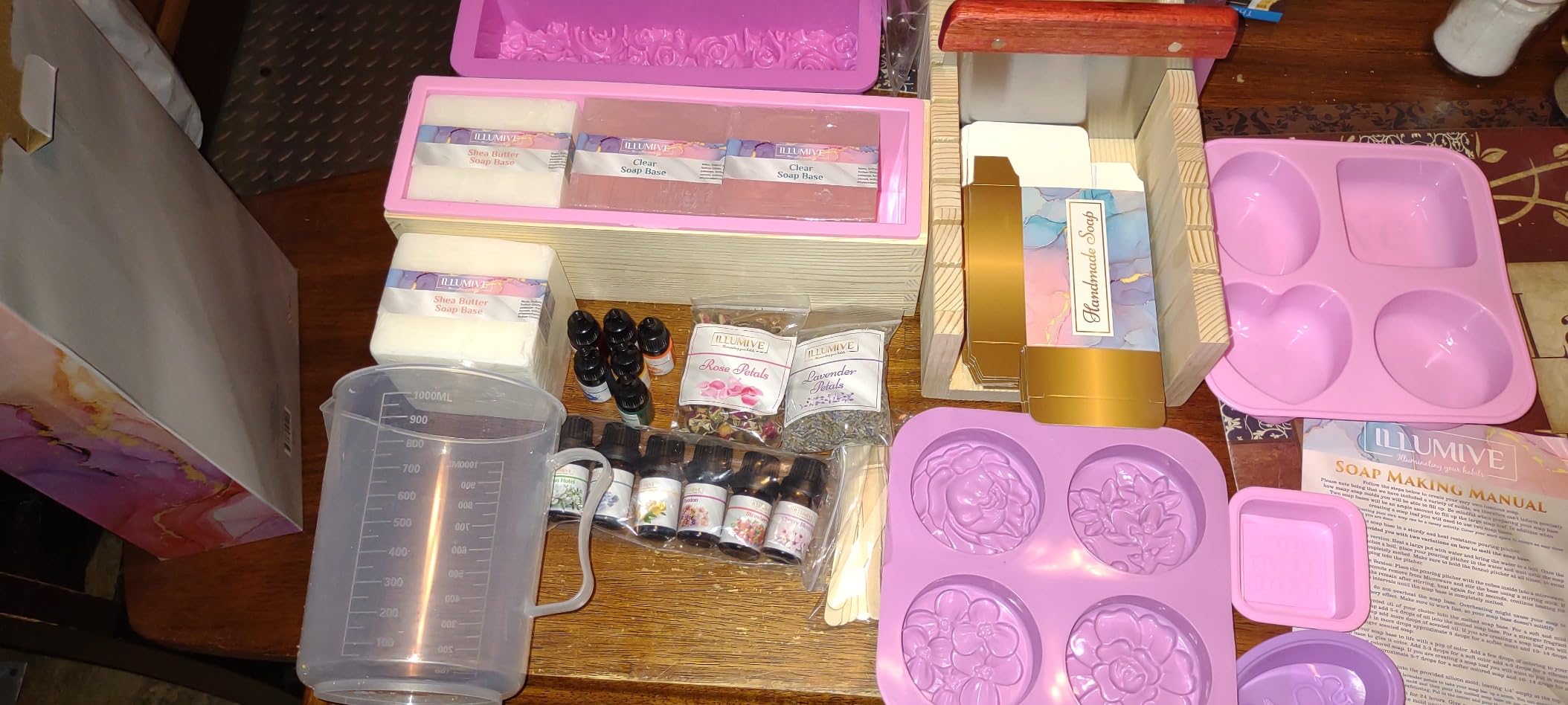 Illumive Deluxe Soap Making Kit - Soap Kit Includes All Soap Making Supplies. DIY Soap Making Kit customer photo 2