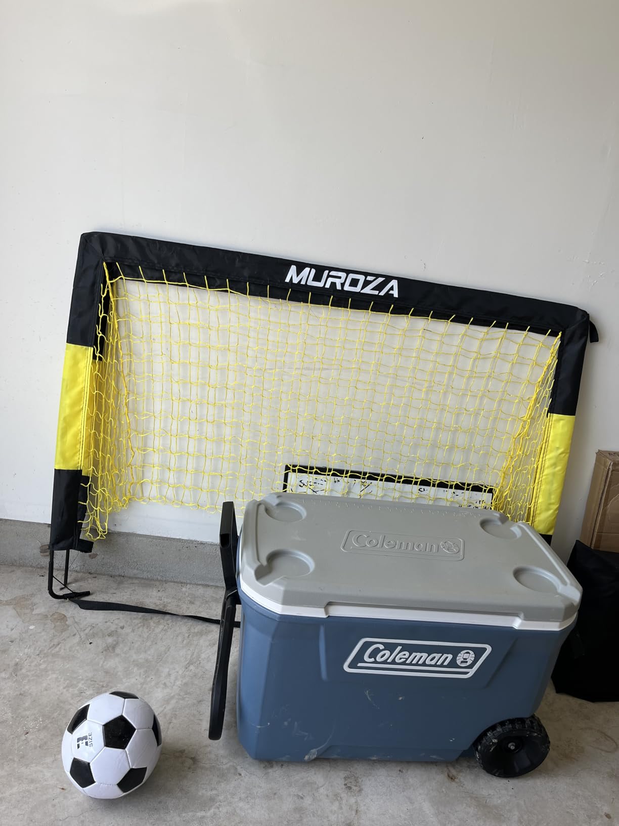 Soccer Goal, Kids Soccer Goals for Backyard Set, Pop Up Soccer Net | 2 Pack Portable Soccer Nets with Soccer Ball, Cones, Training Equipment for Youth Toddler Indoor Outdoor Sports Games customer photo 2