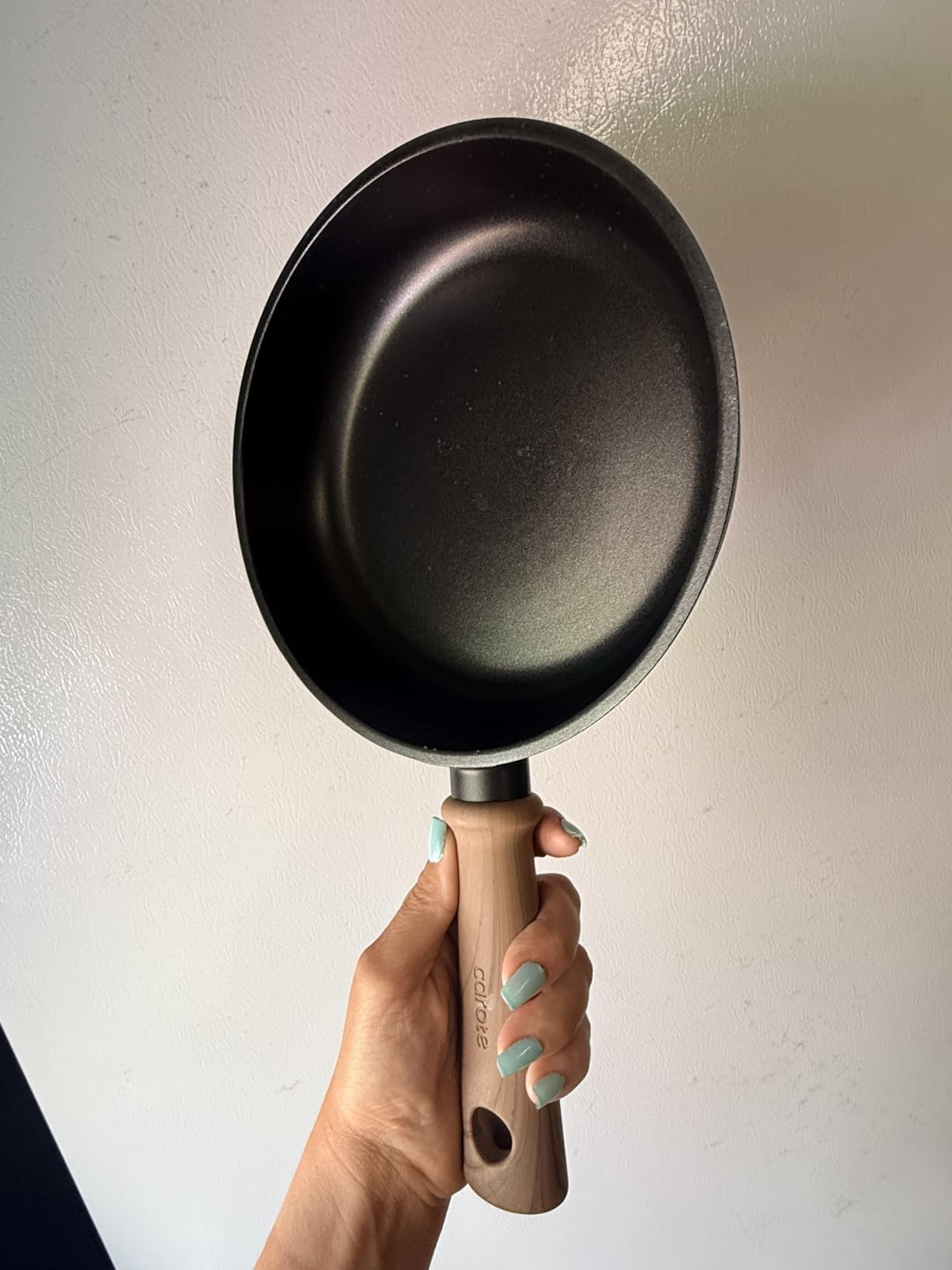 CAROTE 16pcs Pots and Pans Set, Nonstick Titanium Reinforced Coating, Induction Compatible customer photo 2