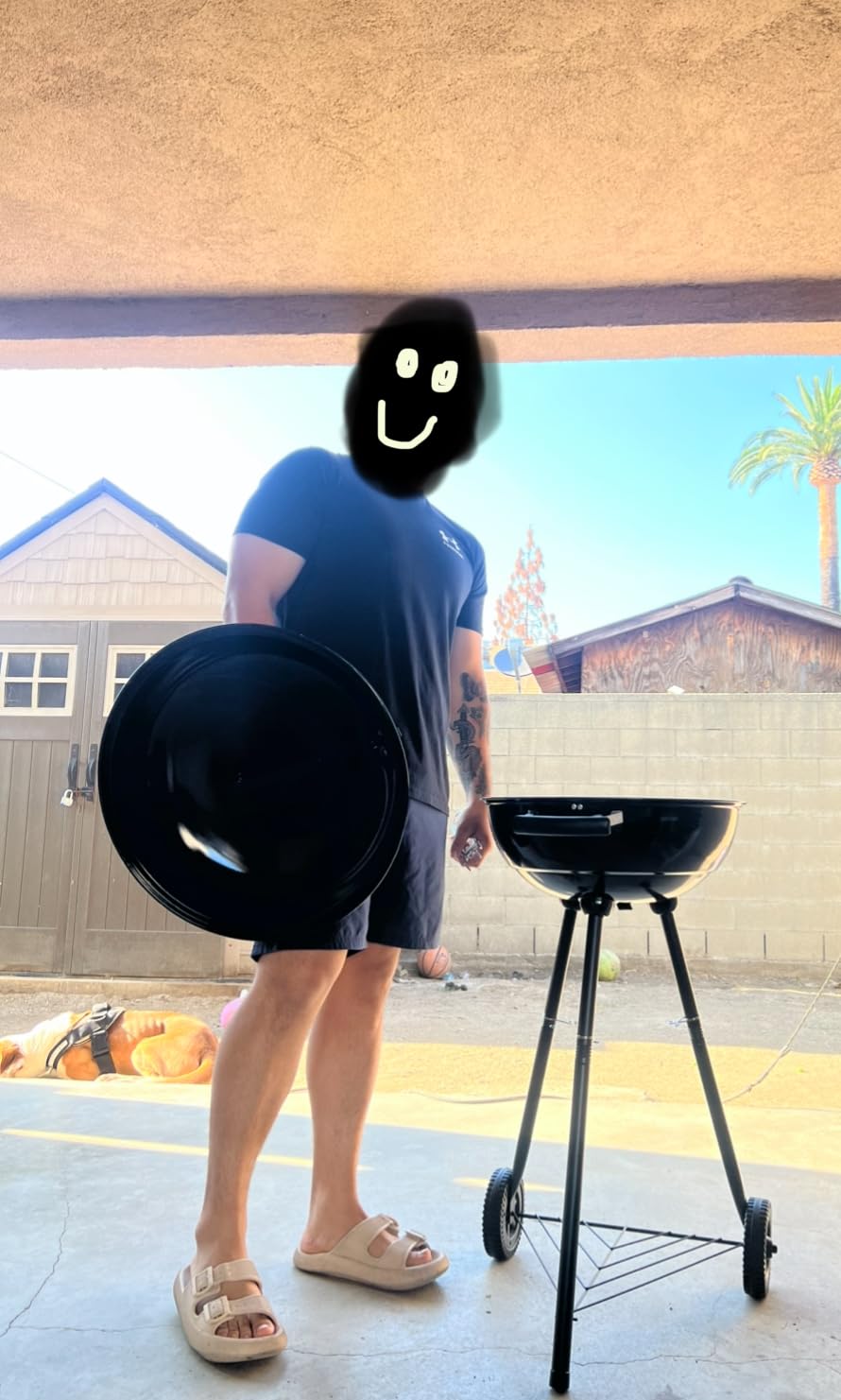 Joyfair Kettle Charcoal Grill, 18 Inch Outdoor Portable Camping BBQ Grill customer photo 1