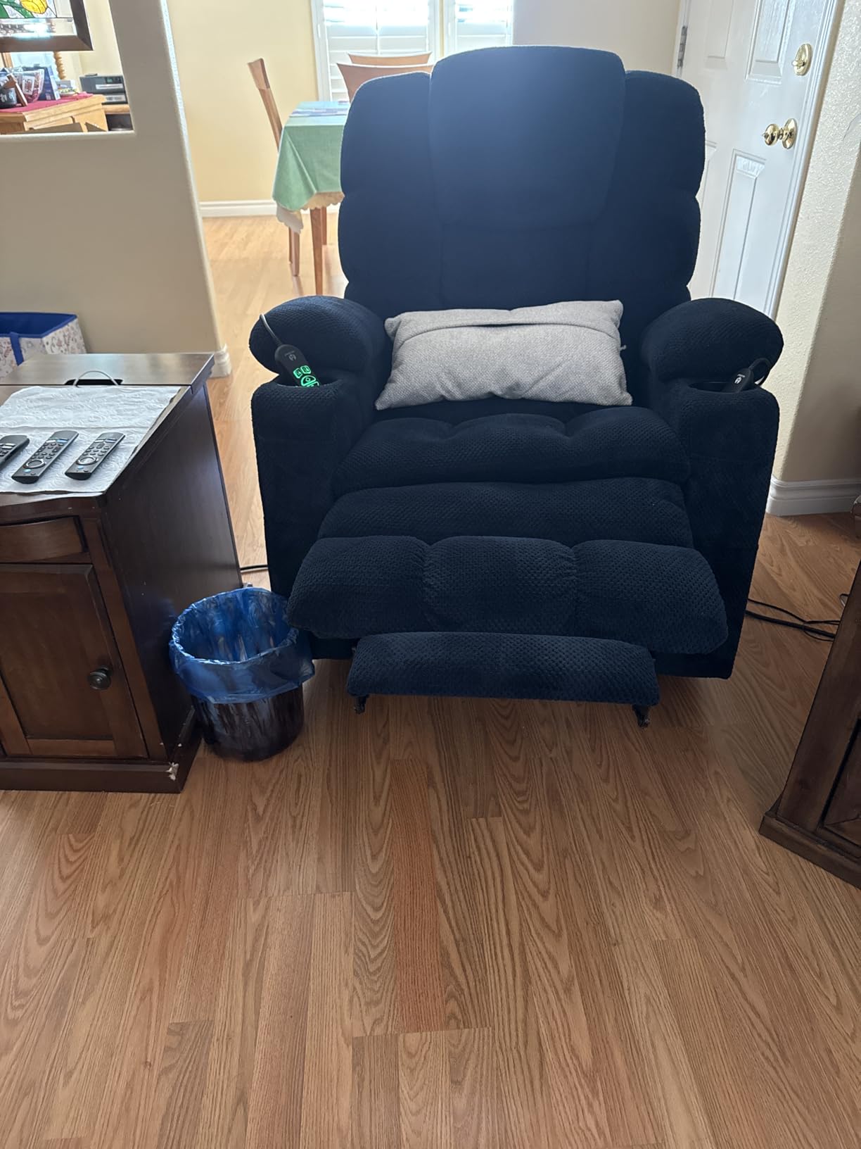 MCombo 3 Motor Lay Flat Power Lift Recliner for Elderly R7635 (Large-Wide) | Massage & Dual Heating, Infinite Position, Power Headrest, Big & Tall Elderly, 4.7