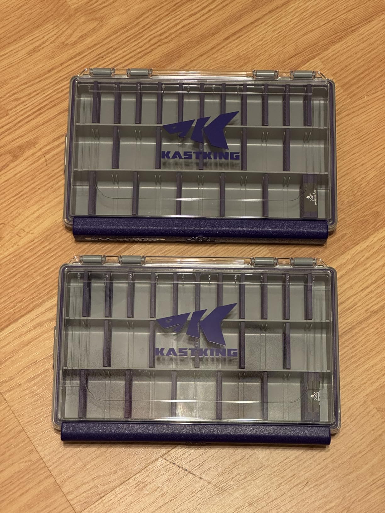 KastKing HyperSeal Waterproof Tackle Box, 3700 1 Pack, Black | Tackle Tray Storage Fishing Gear customer photo 1