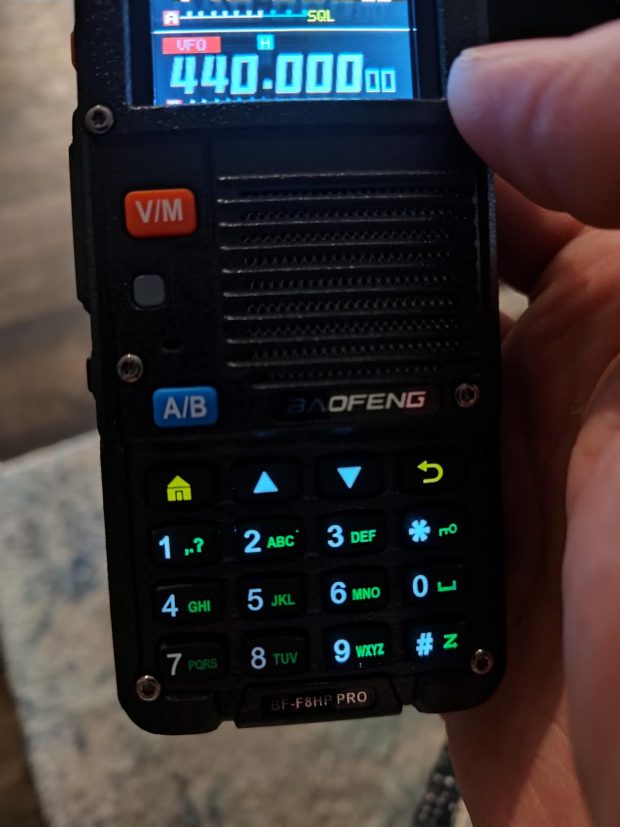 BAOFENG BF-F8HP PRO 10W Tri-Band Ham Radio, UV-5R 7th Gen Upgrade, GPS, 1,000 Channels, Airband/NOAA/FM Receive, IP54, USB-C Charging, Firmware Updatable customer photo 2