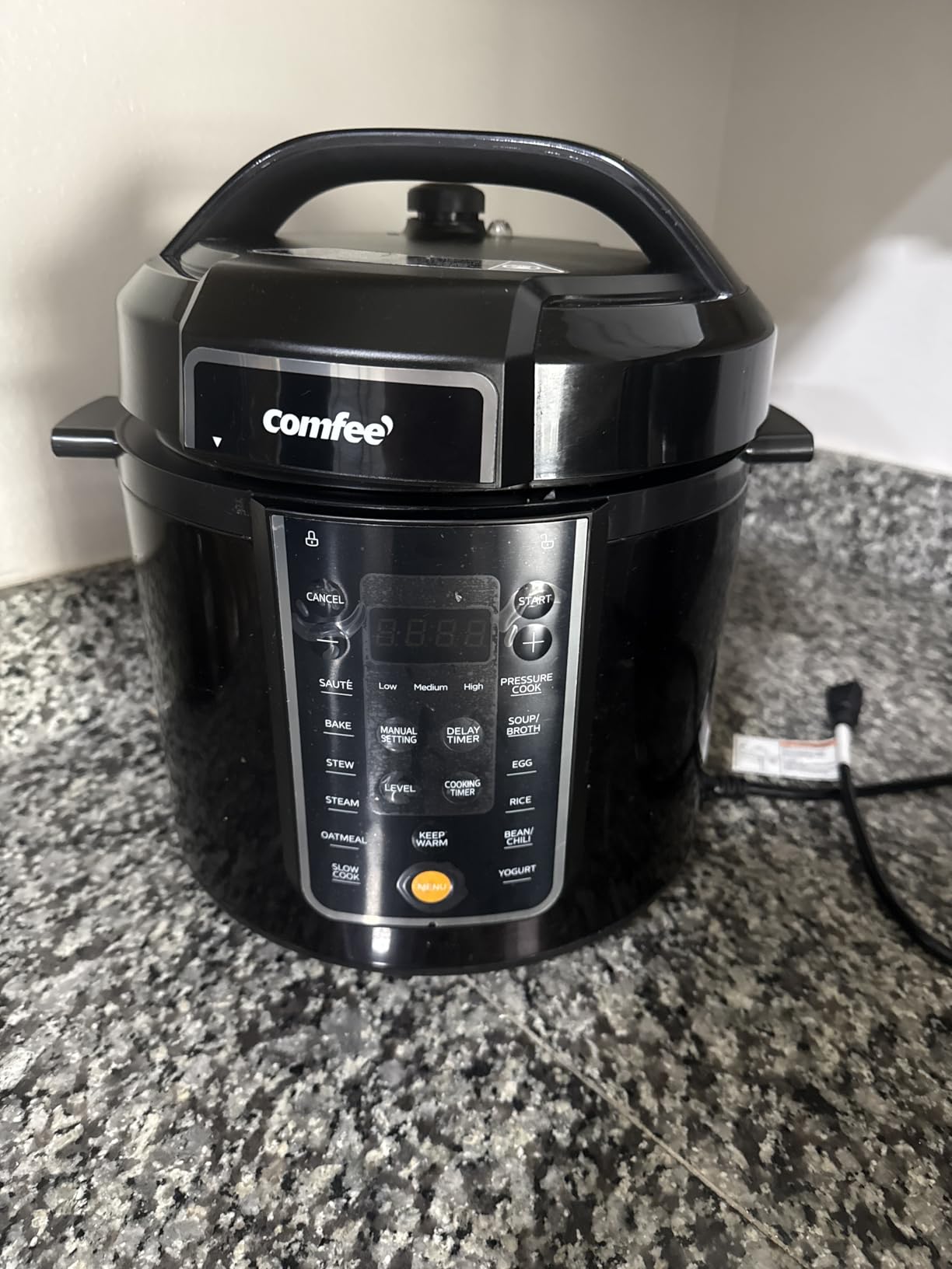 COMFEE' 16-in-1 Electric Pressure Cooker with Non-Stick Pot for Yogurt, Rice, Slow Cooking, Steaming, and More, 8 Quarts customer photo 1