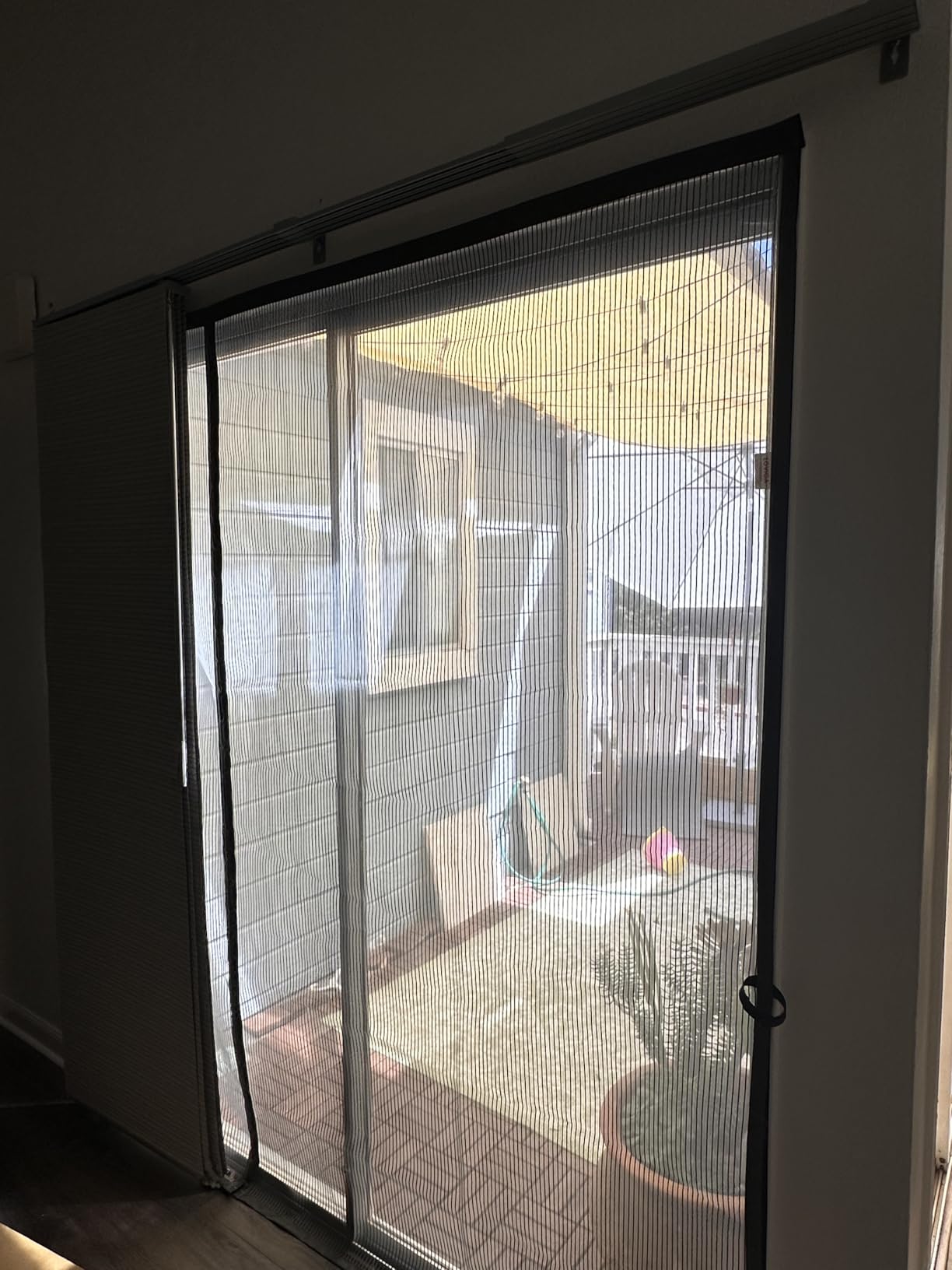 GoDear Design Panel Track Blinds, Airo Luxe | Blackout / Thermal Insulated Sliding Vertical Blinds for Patio Doors & Glass Windows. Trimmable Woven Fabric Curtains customer photo 2