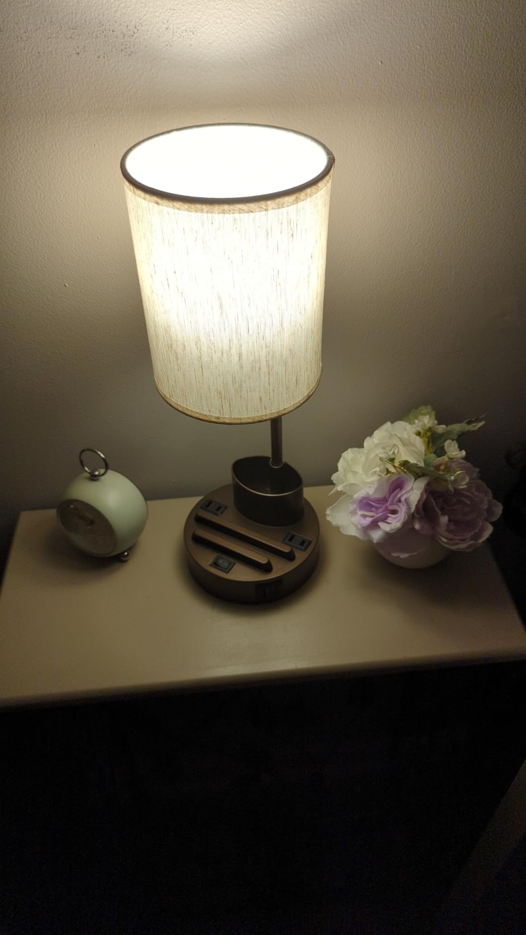 Fenmzee Bedside Lamps for Bedroom Set of 2 - Table Desk Lamp for Nightstand | 15