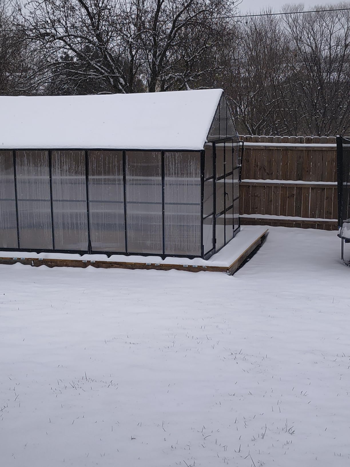 AMERLIFE 10x18x8.4 FT Polycarbonate Greenhouse customer photo 1