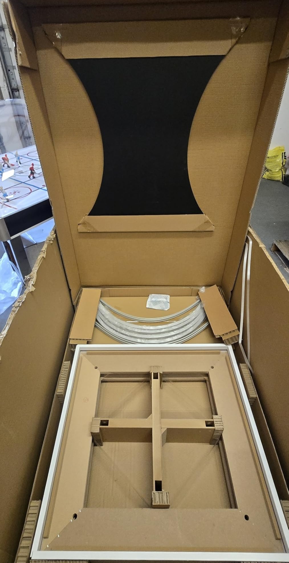 Dome Hockey Table with Electronic Scorer, Bubble Hockey customer photo 2