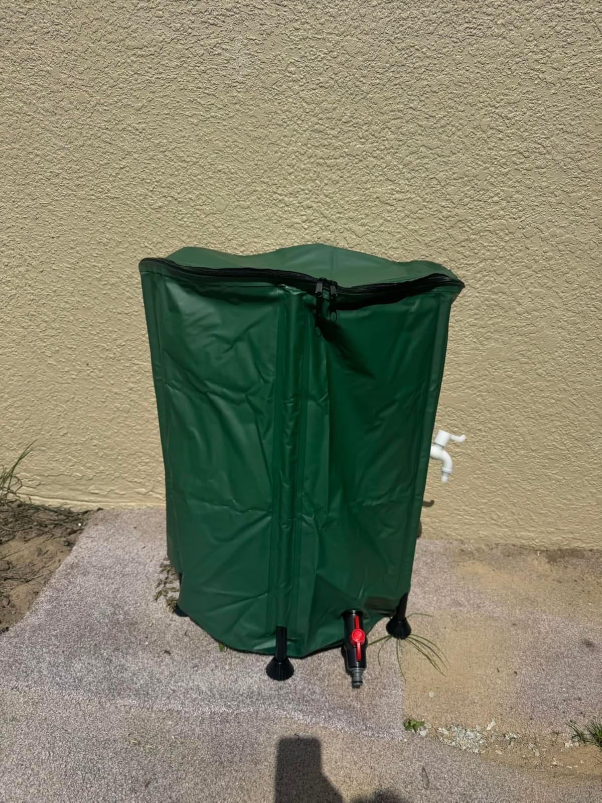 Collapsible Rain Barrel Water Storage Containers-53 Gallon Portable Rainwater Collect System Water Tank to Collect Rainwater from Gutter Downspout Water Catcher with Spigots, Filter & Overflow Kits customer photo 1