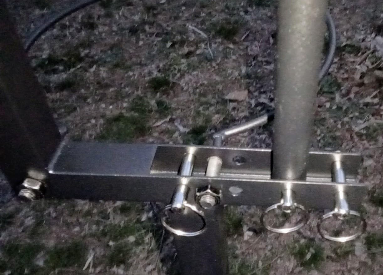 Goat Milking Stand with Removable Feed Bin, 600LB Heavy Duty Goat Stand for Hoof Trimming & Grooming, Adjustable Livestock Stanchion for Goats & Sheep, Steel (Black, L-47 * 23Inch) customer photo 1
