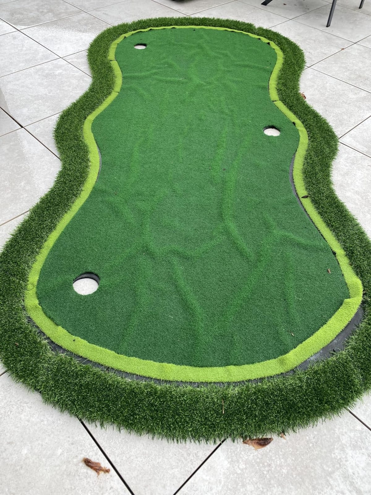 Golf Putting Green Mat, Golf Practice Training Mat for Indoor/Outdoor customer photo 1