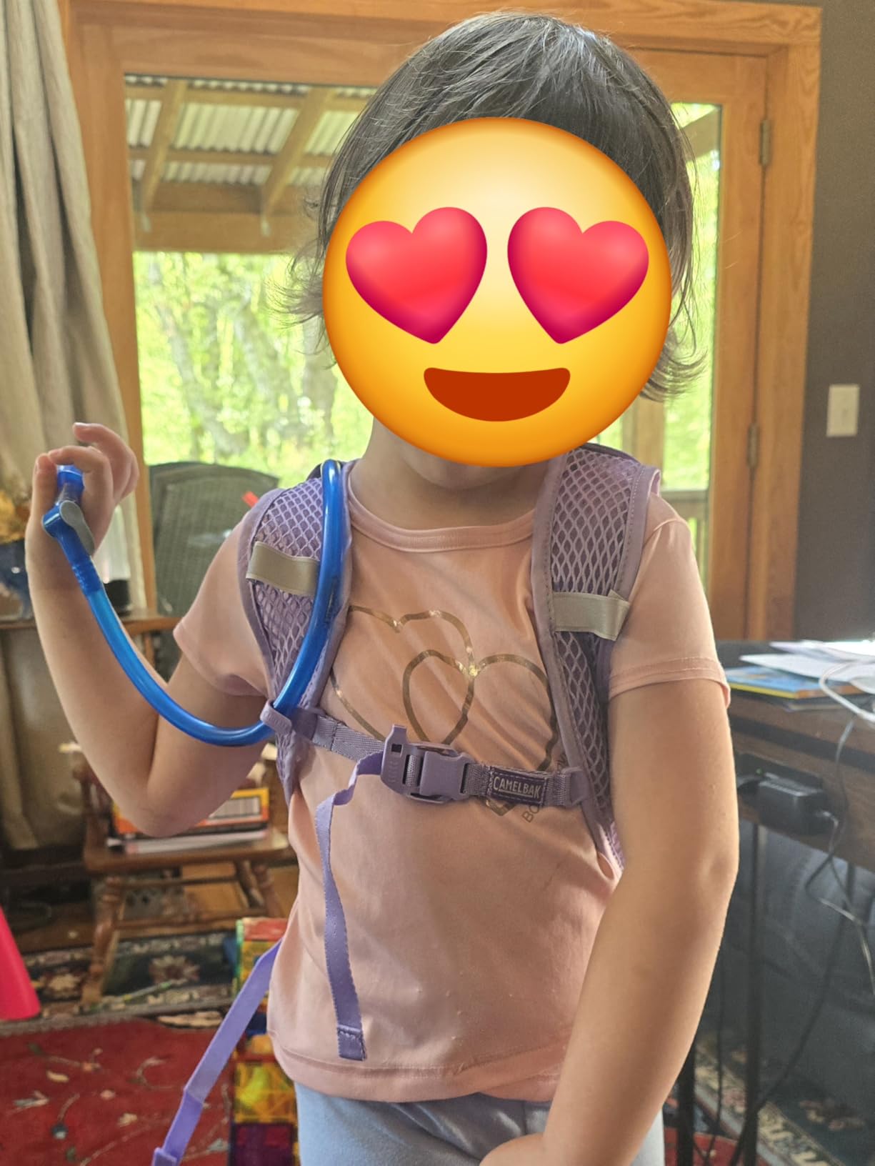 CamelBak Mini M.U.L.E. Kids Hydration Backpack, Lightweight Trail and Bike Pack with 50oz Reservoir customer photo 1
