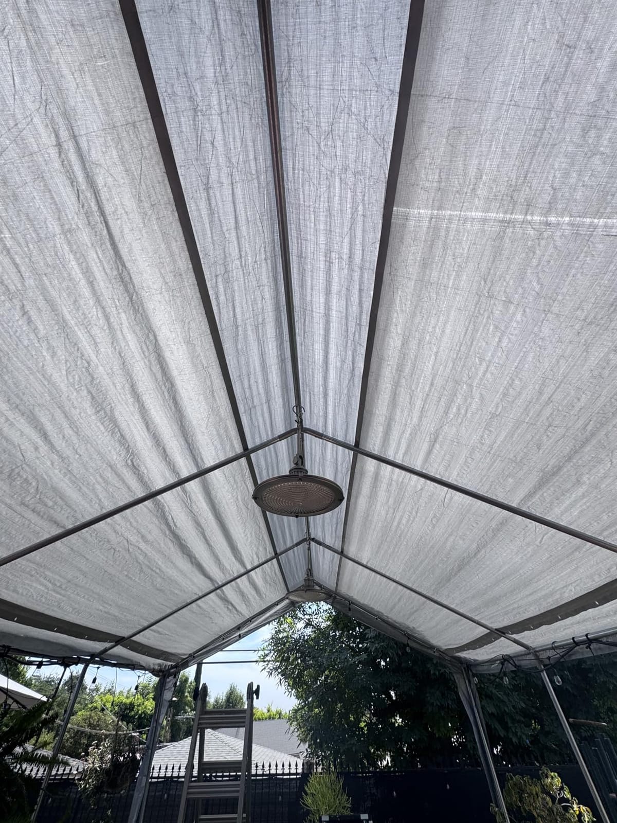 VEVOR Heavy Duty Metal Carport, 13' x 26' Outdoor Carport with Galvanized Steel Frame & Roof, Car Tent Garage Shade with Removable Sidewalls, Multi-Use Car Shelter for Pickup, Boat, Car & Tractors customer photo 1