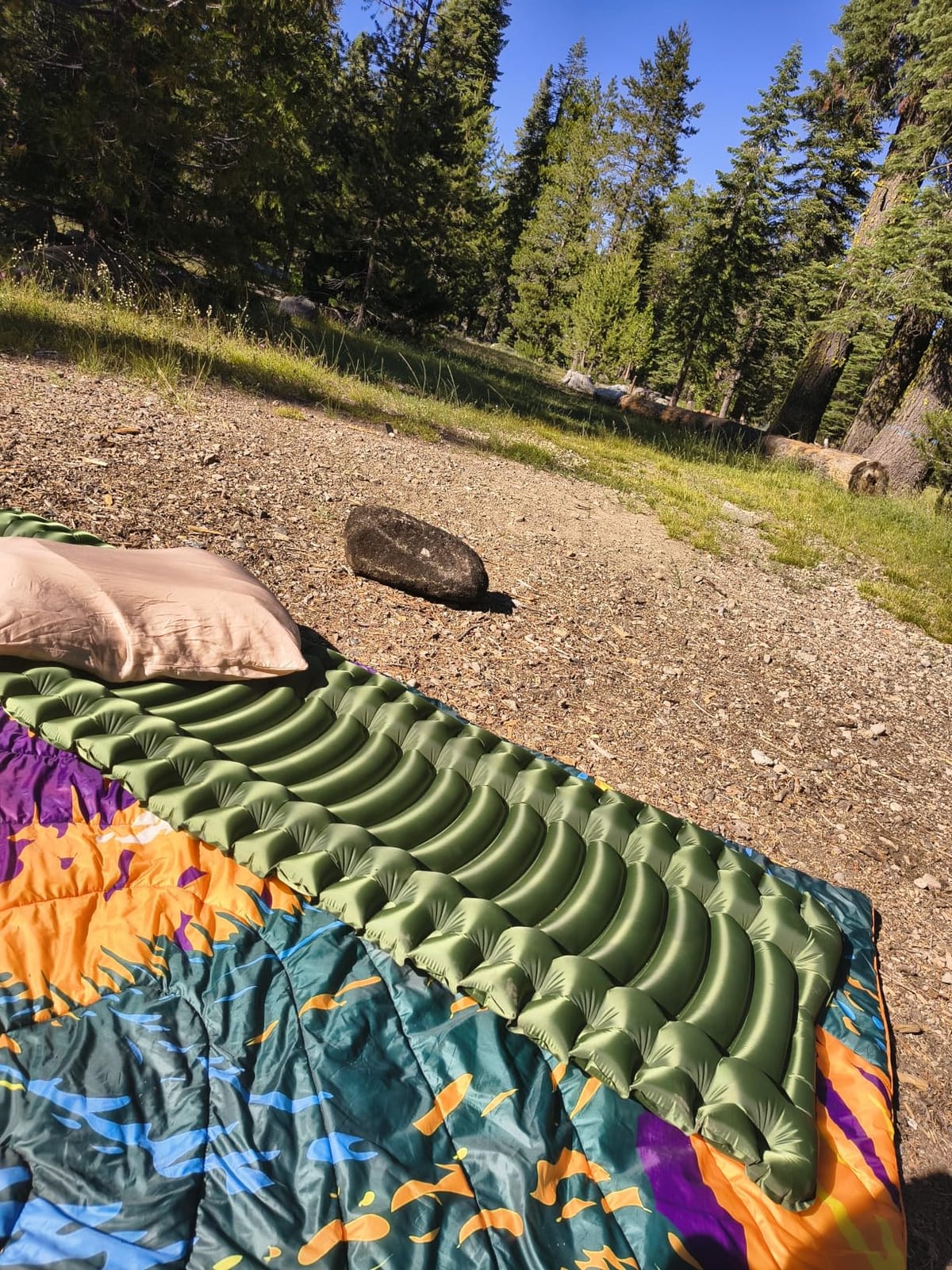 Gear Doctors Ether 17.5oz Ultralight Camping Sleeping Pad - Backpacking Air Mattress - Camping Mattress Pad - Compact Inflatable Sleeping Mat for Backpacking, Comfortable Outdoor Hiking, Tent, Travel customer photo 1
