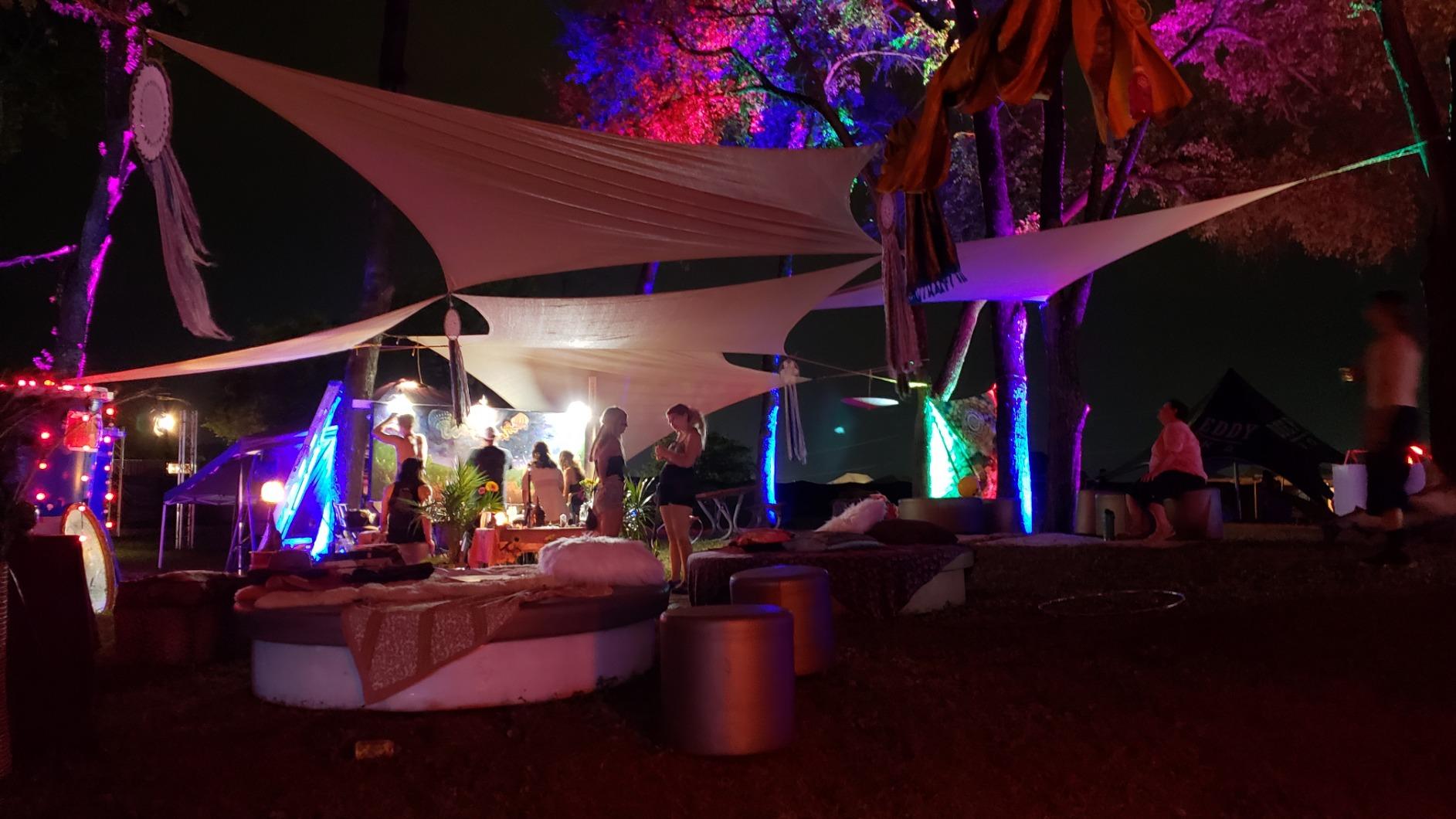 Colourtree 12' x 12' Beige Sun Shade Sail Square Canopy - UV Block UPF50, Water Permeable & Heavy Duty Awning for Patio, Garden, Backyard, Yard, Outdoor (We Make Custom Size) customer photo 1