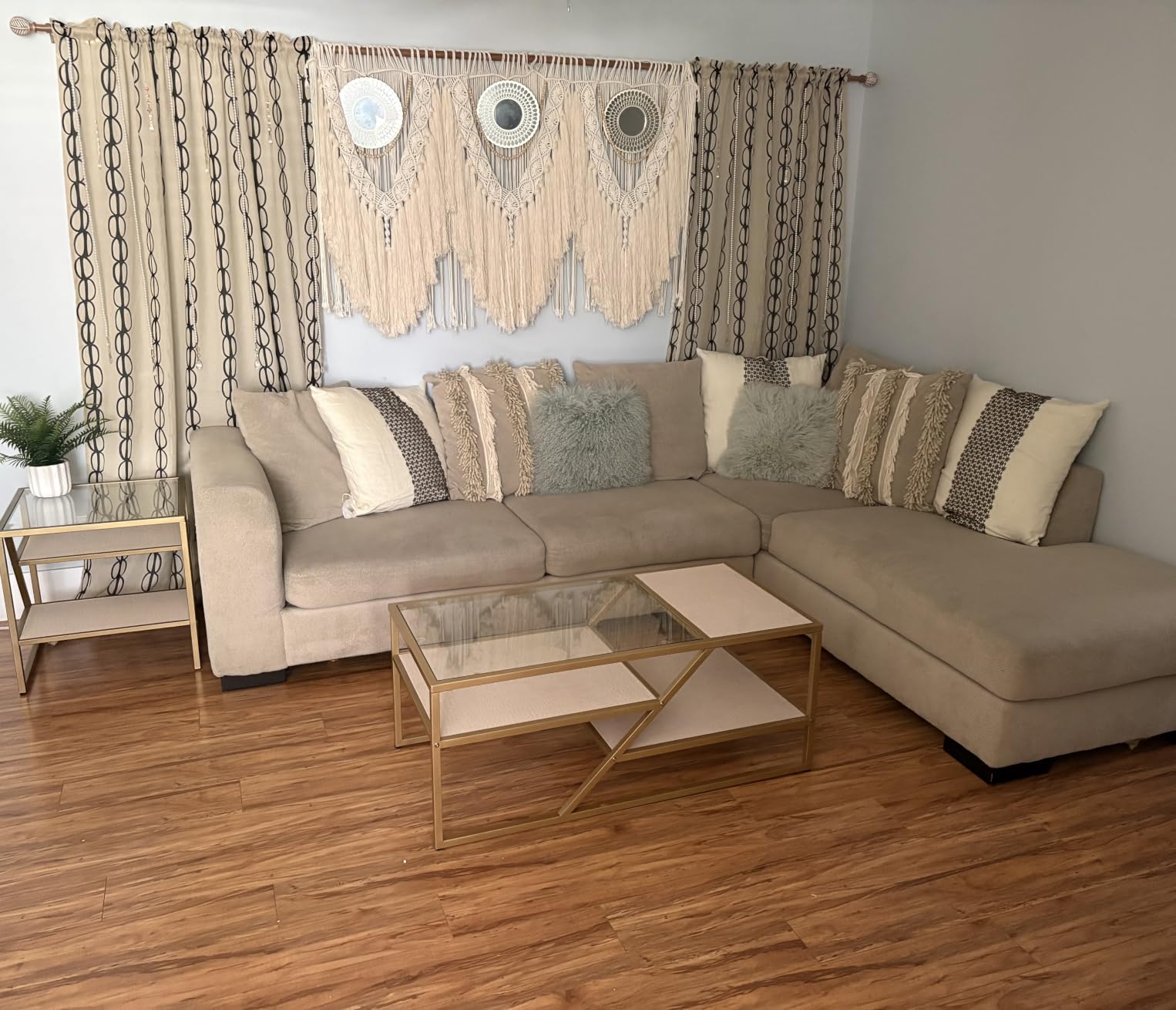 Area Rug 9x12 Washable Rug, Vintage Boho Medallion Rugs Non-Slip Soft Low Pile Large Distressed Rug Indoor Retro Carpet for Living Room Bedroom Dining Room Home Office (Beige, 9'x12') customer photo 1
