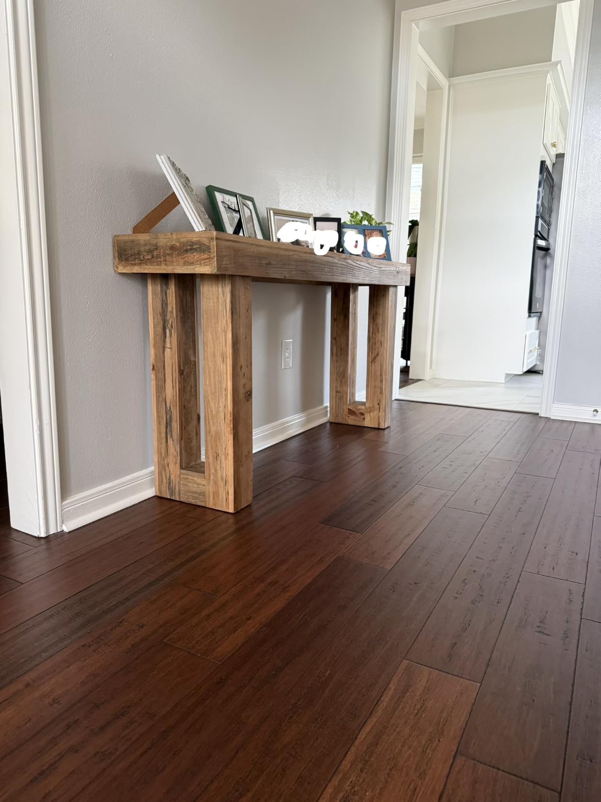 Reclaimed Solid Wood Console Table, 59
