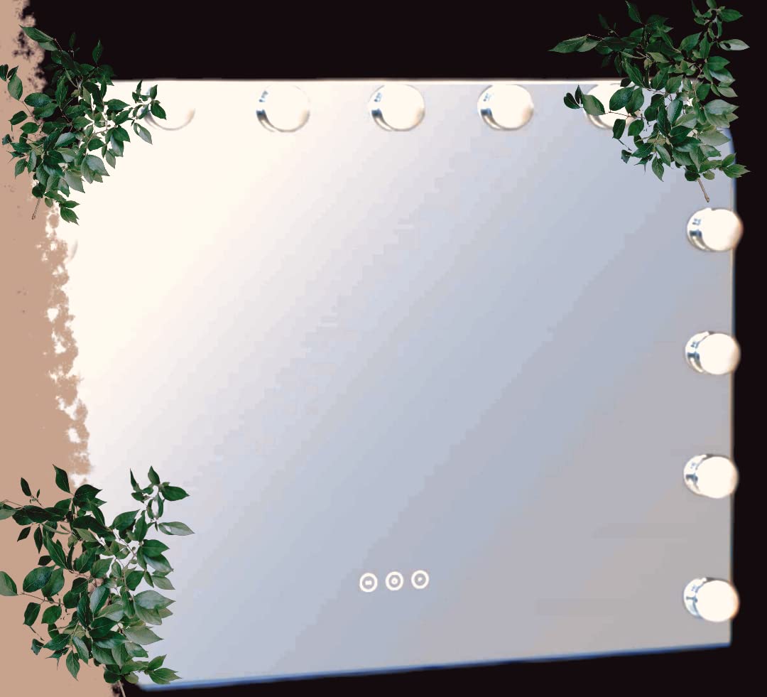 Lighted Vanity Mirror with Lights, Makeup Mirror with Light, 16.7