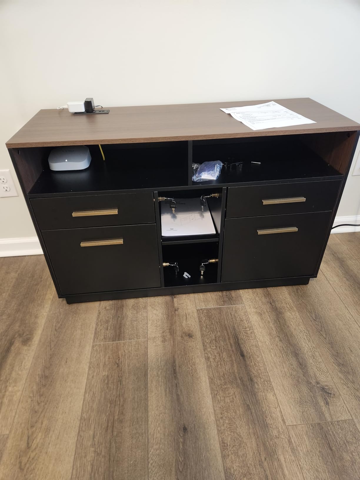 ModernMate 4 Drawer File Cabinet with Lock, Filing Cabinet for Home Office customer photo 1