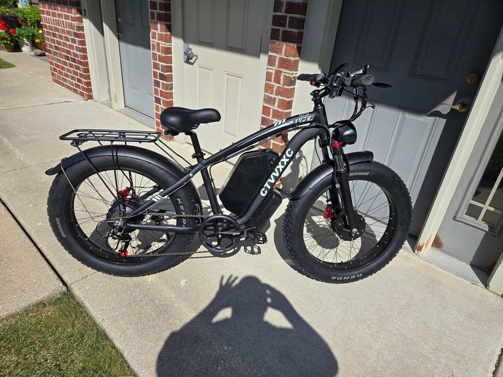 6000W Peak Dual Motor Ebike for Adults, 45 MPH Fast Electric Bike | 58V Max Output 34Ah Up to 100 Miles, 24