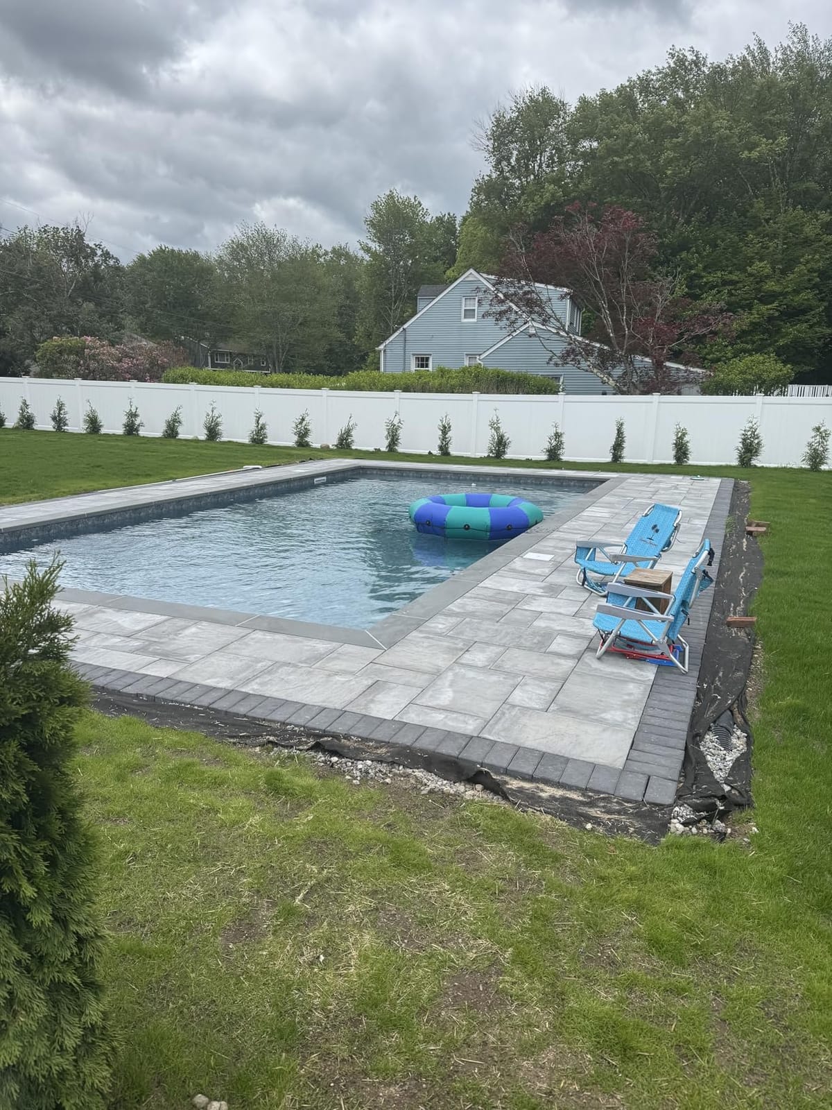 Inflatable Water Trampoline for Lake, 6FT/10FT/12FT/15FT Recreational Floating Water Bouncer with 500W Electric Inflator & Rope Ladder, Kids Adults Portable Pool Trampoline customer photo 1