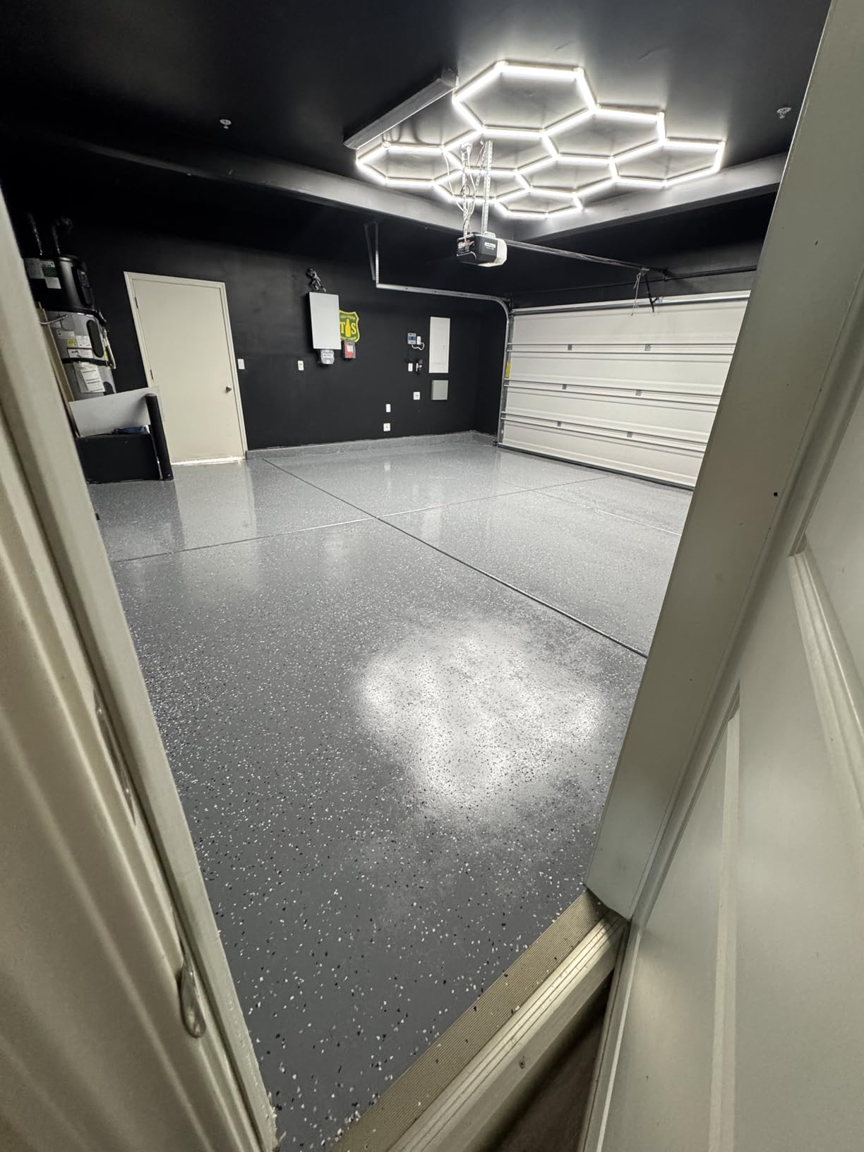 Gorilla Epoxy Garage Floor Coating Kit, 12 Pieces, 550 sq. ft. Coverage, High Gloss Gray, 100% Solids, Superior Adhesion, Incredibly Durable customer photo 2